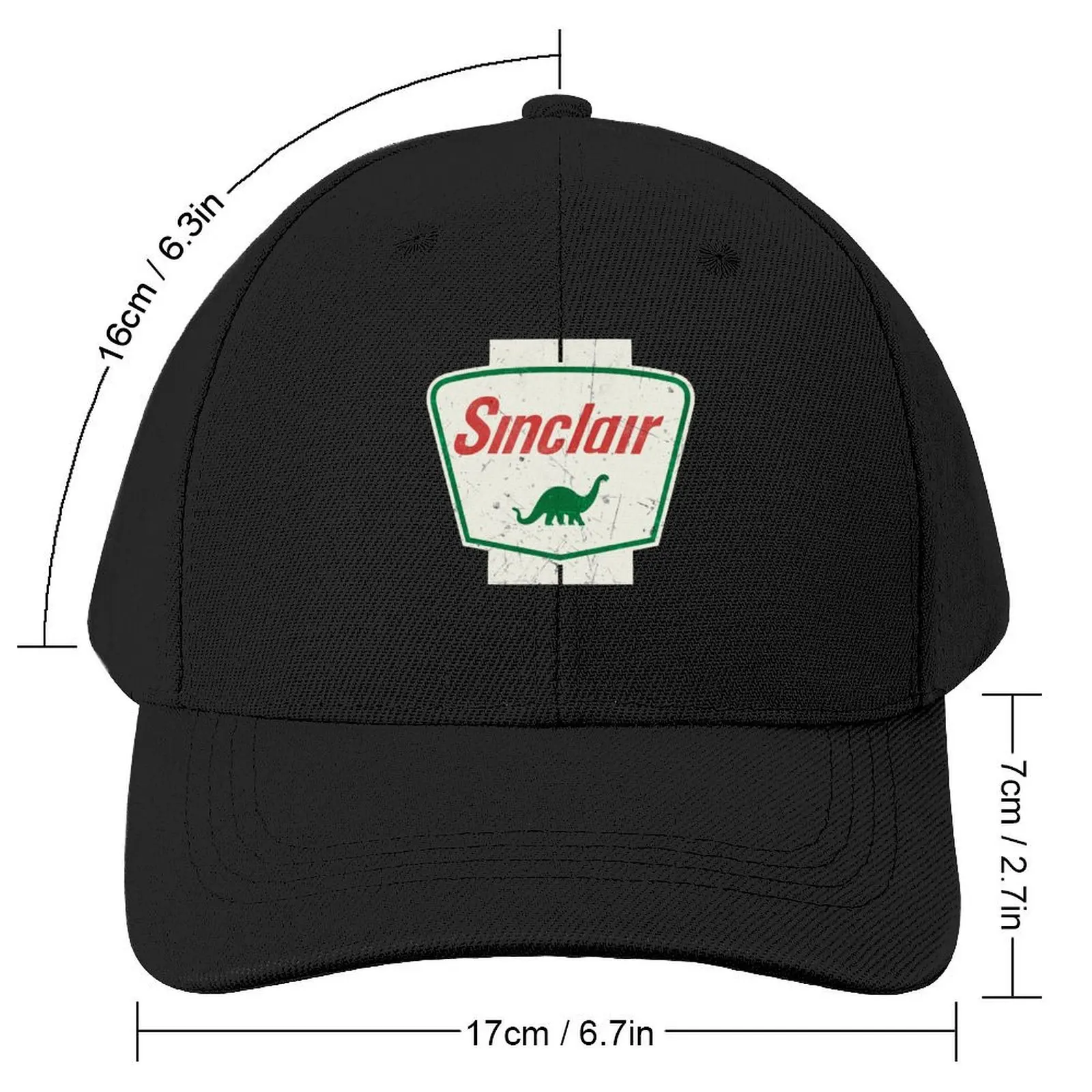 Sinclair Dino Gasoline Vintage Baseball Cap Golf Mountaineering Men Golf Wear Women's