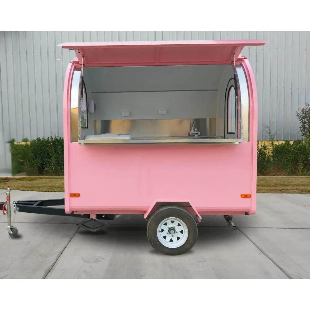

Outdoor Food Trailer Mobile Food Truck Customizable Ice Cream Bikes Food Cart Bike Robust Design Global Shipping Available