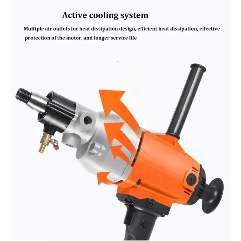 Diamond Core Drilling Machine Concrete Core Engineering Torque Drilling Machine Electric Drills Dry Wet Drill