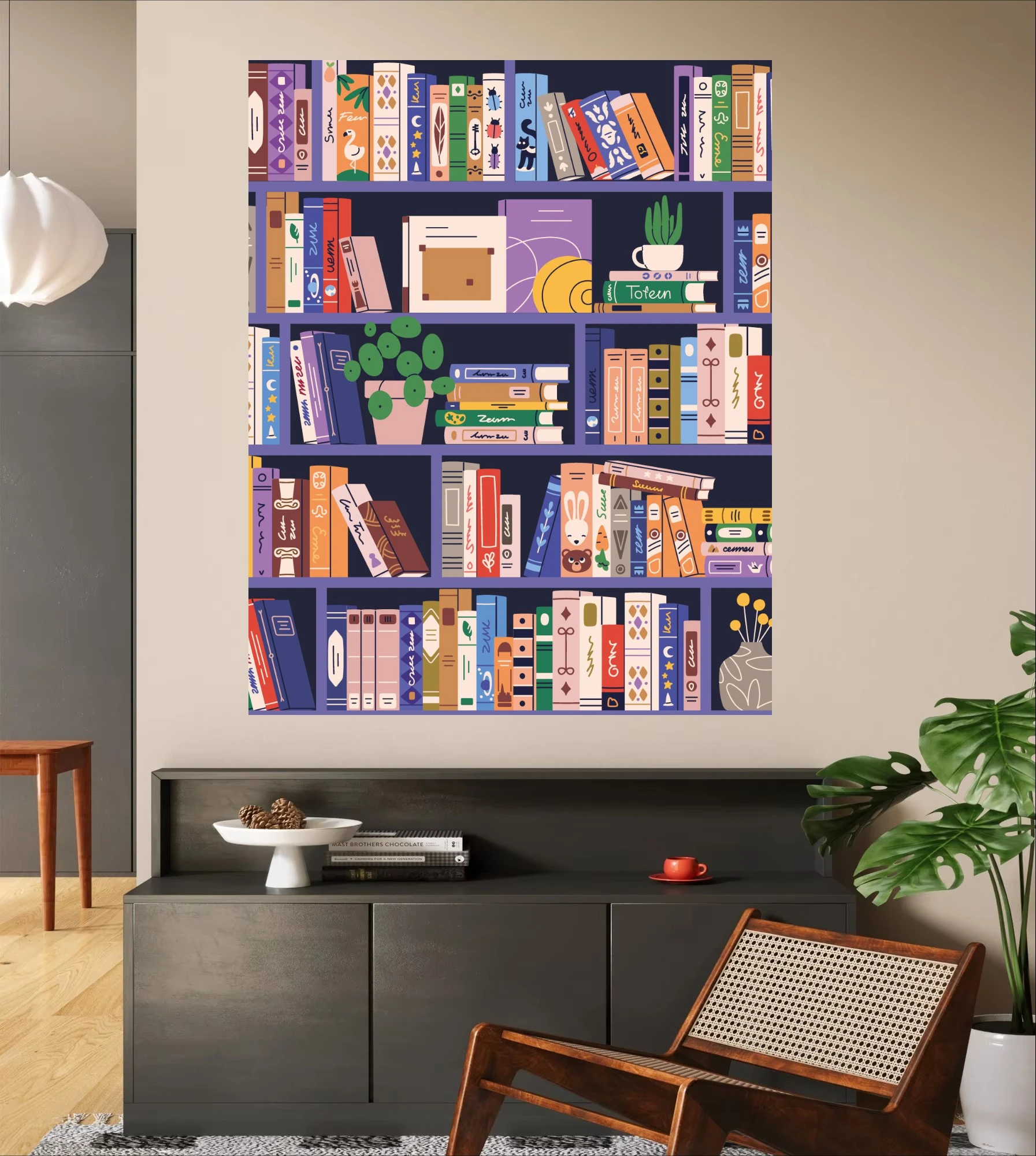 Cozy Reading Corner Abstract Book Jigsaw Puzzles 500/1000/1200/2000 PCS Wall Decor for Living Room Bedroom Perfect Gift