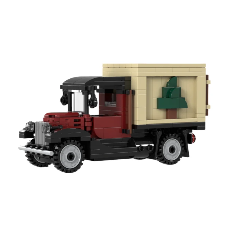 

MOC building blocks Assemble toy set Christmas Truck Model Display 254pcs Creative holiday gift for boys