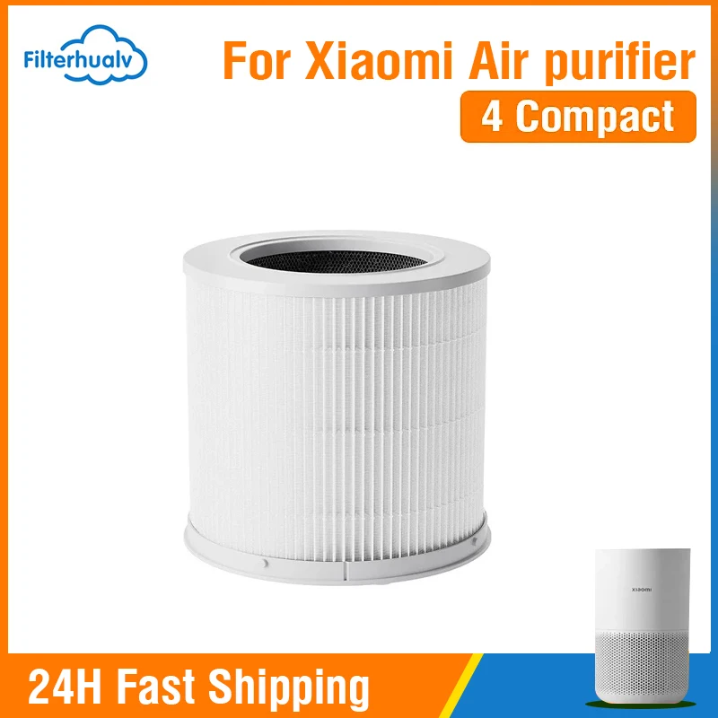 Air Filter For Xiaomi Smart Air Purifier 4 Compact  Filter Smart Air Purifier 4 Compact PM 2.5 With Activated Carbon Filter