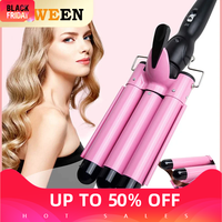 3 Barrel Curling Iron Ceramic Styling Tools for All Hair Styling Tools,Professional Hair Tools Curler Iron for Hair 25mm