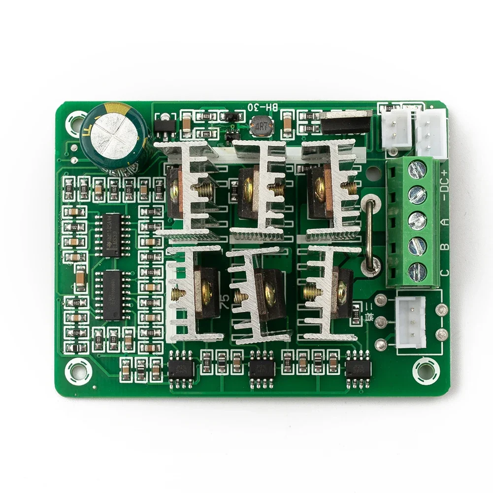 Brushless Motor Speed Controller CW CCW Reversible DC 5V-36V 15A Fence Terminal Block 8 X 6 X 2.8cm In Three Phase