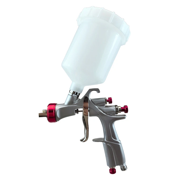 

Professional Premium HVLP 600cc Automotive Air Spray Gun 1.3mm High Atomization Nozzle Gravity Feed System OEM Car Painting High