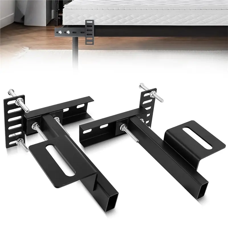 A68P-Heavy Duty Headboard Bracket Kit, Universal Bed Frame Stabilizer , Fits Twin Full Queen Size