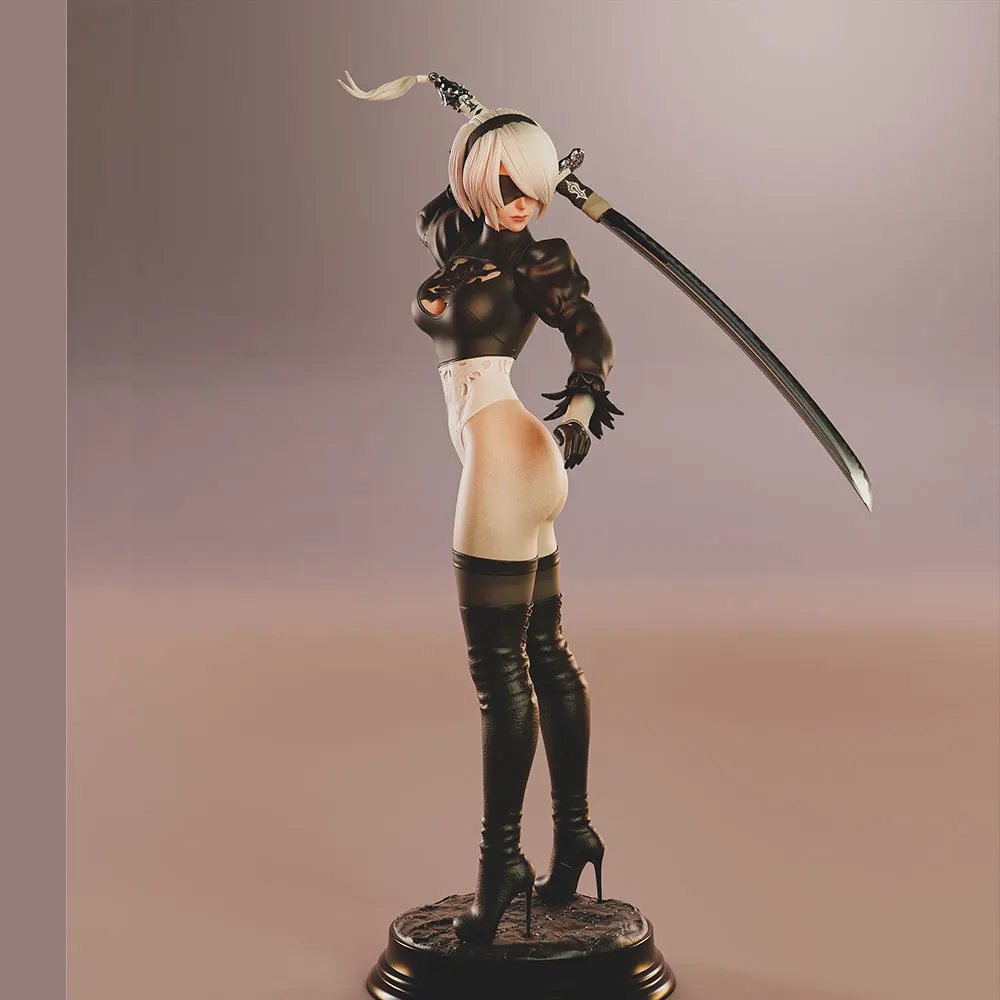 75/100/120/150mm Sexy Girl Resin Model Kits GK Miniature 3D Printed Gray Model Figurine DIY Doll Model Unassembled And Unpainted