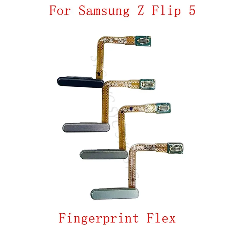 

Кнопка датчика отпечатков пальцев гибкий кабель для Samsung Z Flip 5 F731 сенсорный сканер запасные части