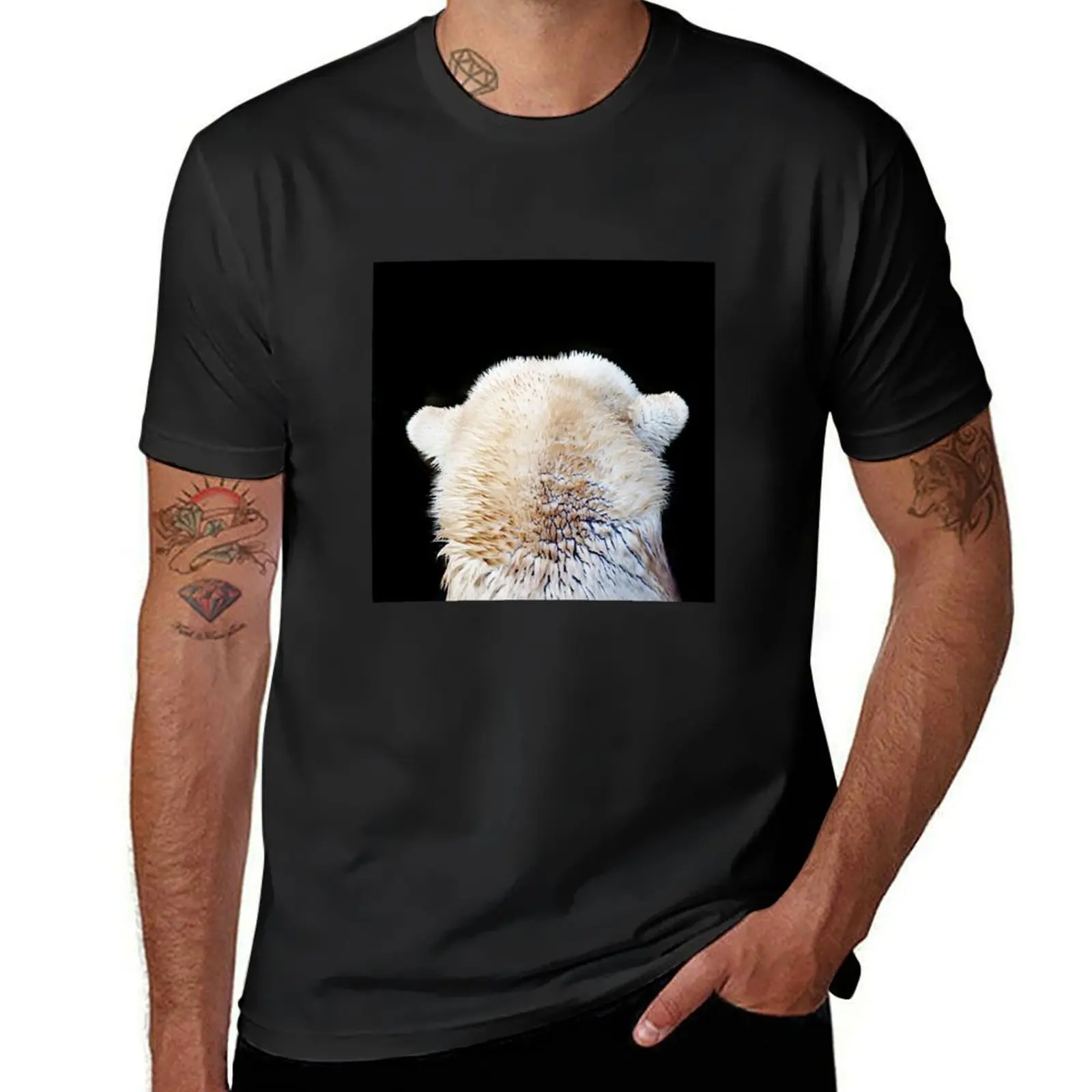 Polar bear on the search T-Shirt vintage plain funnys shirts graphic tees sweat shirts, men