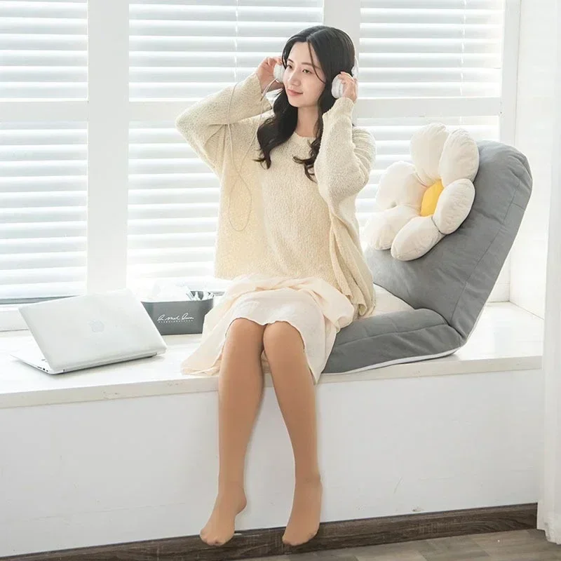 

Household Goods Bedroom Sofa Japanese Tatami Chair Foldable Single Bed Backrest Recliner Bay Window Cushion Chair