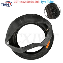 14x2.50 64-254 Pneumatic Wheel Tyre Inner Tube Fits for 14 Inch Electric Bicycle Electric Vehicle E-Bike 14*2.50 Outer Tire