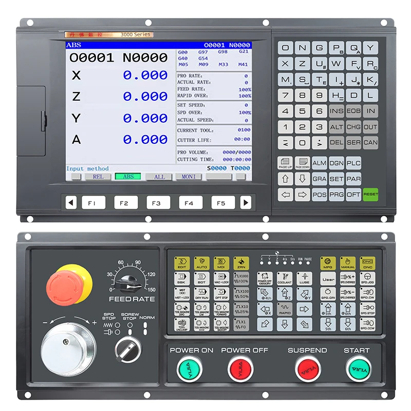 

Similar to GSK's CNC Controller panel 4-axis CNC system kit with ATC+PLC CNC lathe controller