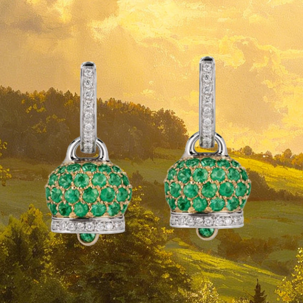 

2026 New Arrival Chanteclers Earrings 925 Sterling Silver Gold Plated High-End Fashion Studs