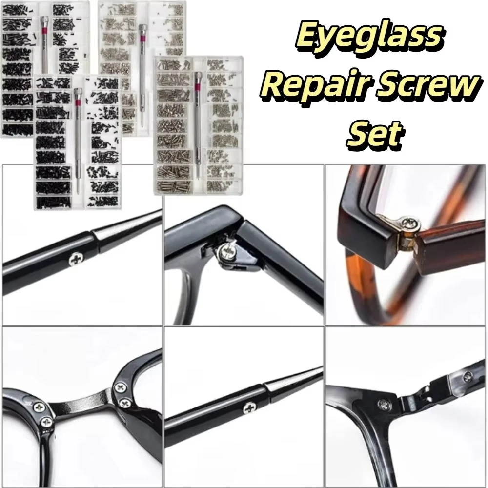 Mini Screw Nuts Micro Laptop Computer Assemble Repair Screws Fastener Set For Repairing Sunglasses Phone