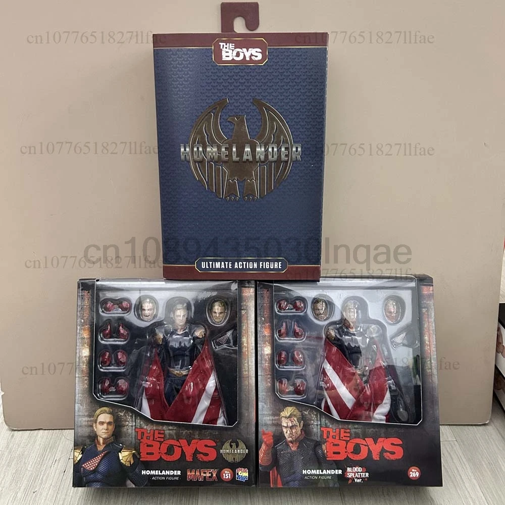 

NECA Figure The Boys Figure Starlight & Homelander Mafex 151 269 Blood Splatter Ver. The Boys Homelander Action Figure Decor Toy