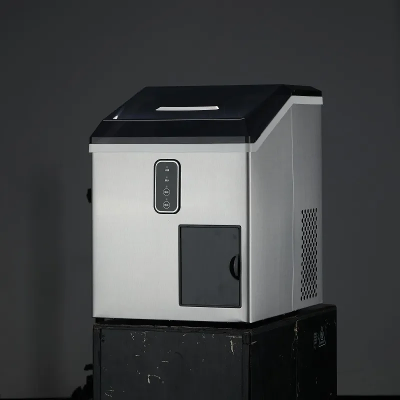 For European and American ice machines, automatic water ingress, small ice making, stainless steel box, ice making,
