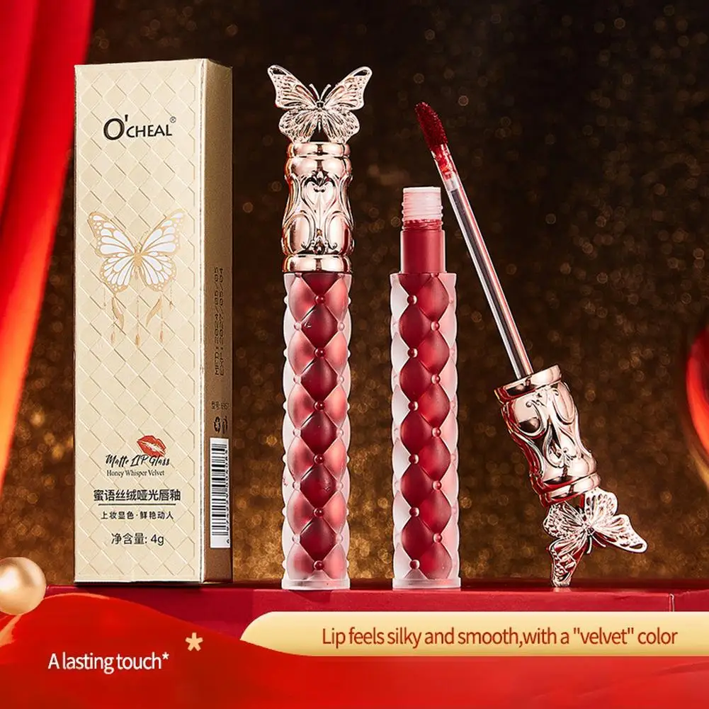 

Mist Glossy Lip Gloss Matte Long Lasting Moisturizing Non Smooth Stick Makeup Gloss Cup Liquid Lipstick Lip Velvet Silky Li T6H5