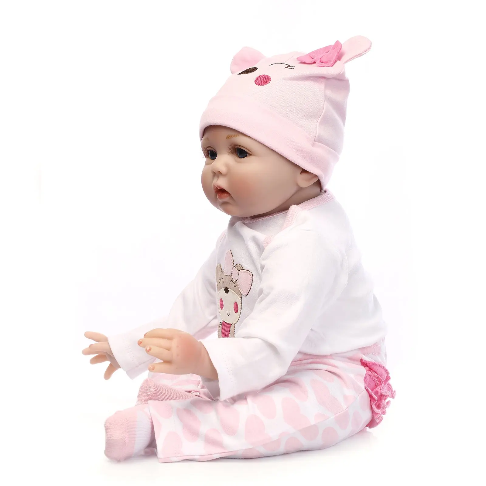 Reborn Dolls Baby Clothes Pink Outfits for 20