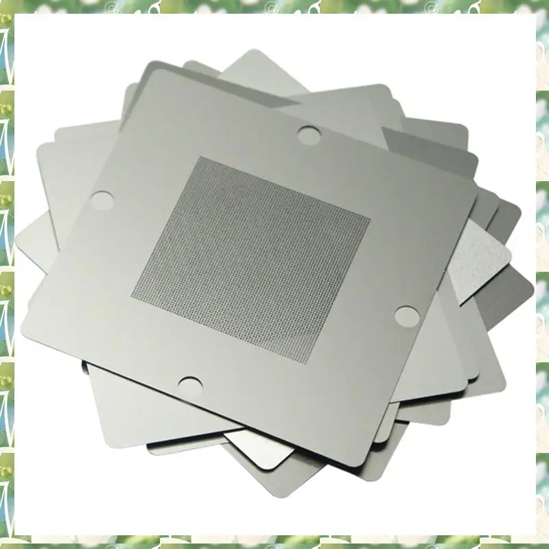 

FIZP 1 Pcs Bga Reballing Kit 90X90mm Bga Reballing Station With 10 Pcs Bga Universal Stencil