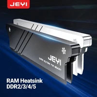 JEYI-disipador de calor de memoria RAM DIY con almohadillas térmicas, enfriador de RAM de escritorio, disipación de radiación DDR para PC DDR2/DDR3/DDR4/DDR5