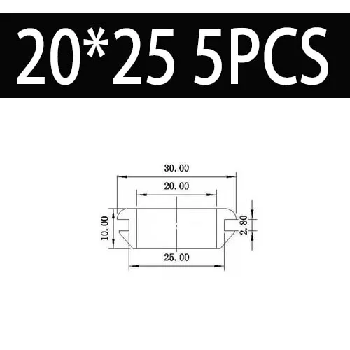 20x25mm 5pcs
