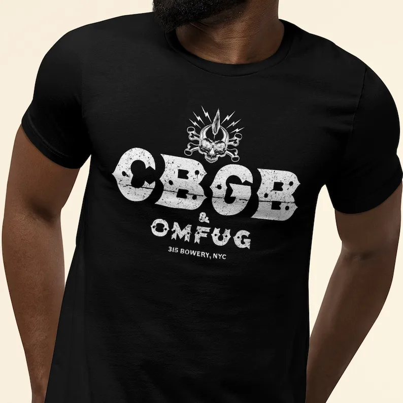 CBGB NYC The Birthplace of Punk Music Unisex Softstyle Tee T-Shirt