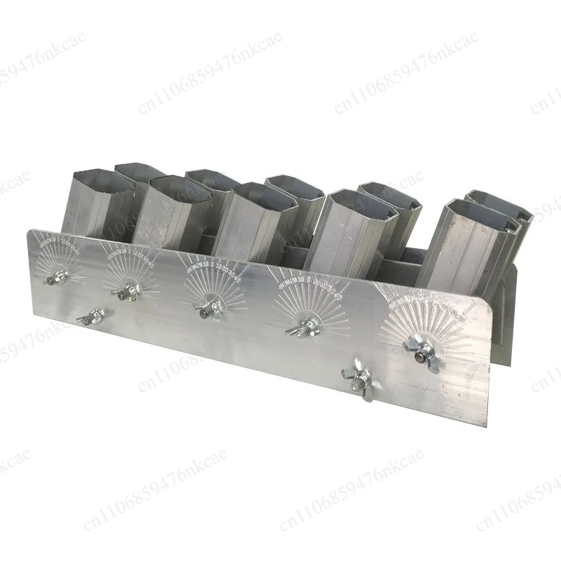 2 Inch Aluminium Alloy Display Racks2-inch 32-round (4 * 8) Angle adjustable aluminum frame