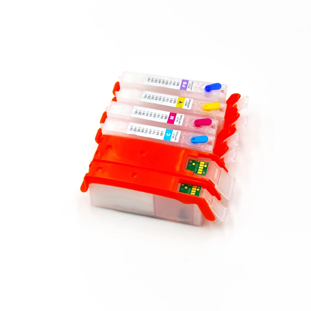 6 ألوان PGI-580 XL CLI-581 خرطوشة حبر لكانون 580 581 XXL PIXMA TS705 TR7550 TR8550 TS6150 TS8150 9150 TS9155 طابعة #4