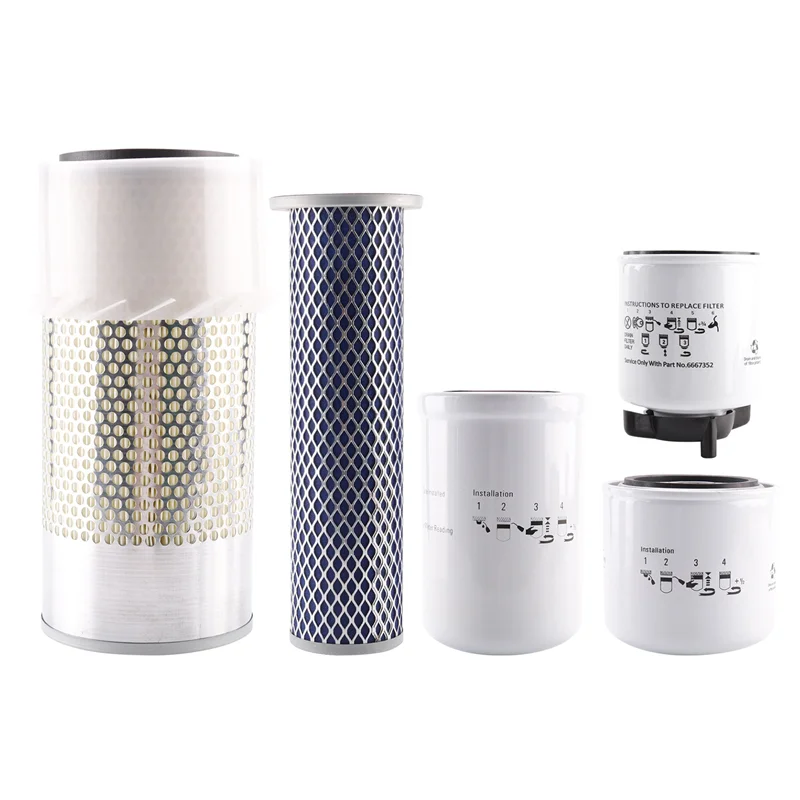 

ABXN-For Bobcat Filter Kit S130 S150 S160 S175 S185 S205 Air Hydraulic Fuel Skid Steer Oil Fuel Diesel 6667352 6675517 6598362