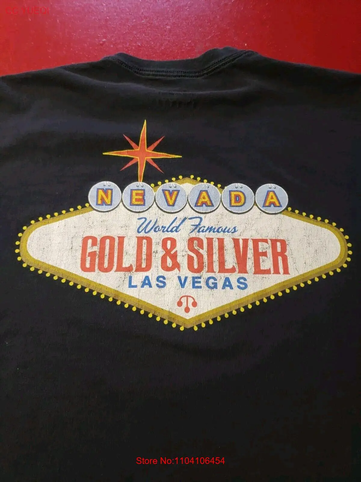 World Famous Gold & Silver Pawn Shop Las Vevas T-Shirt Blk XXL 100% Cotton