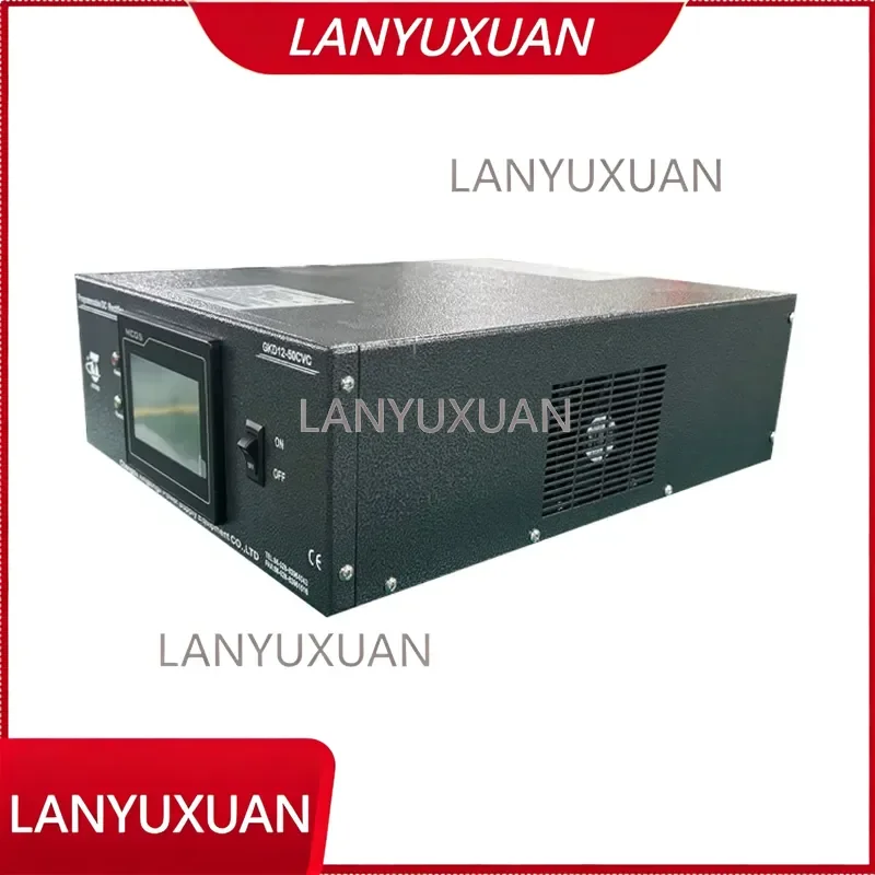 12V 50A Programmable Low Ripple DC Rectifier for Electroplating with Single Phase 220V Input