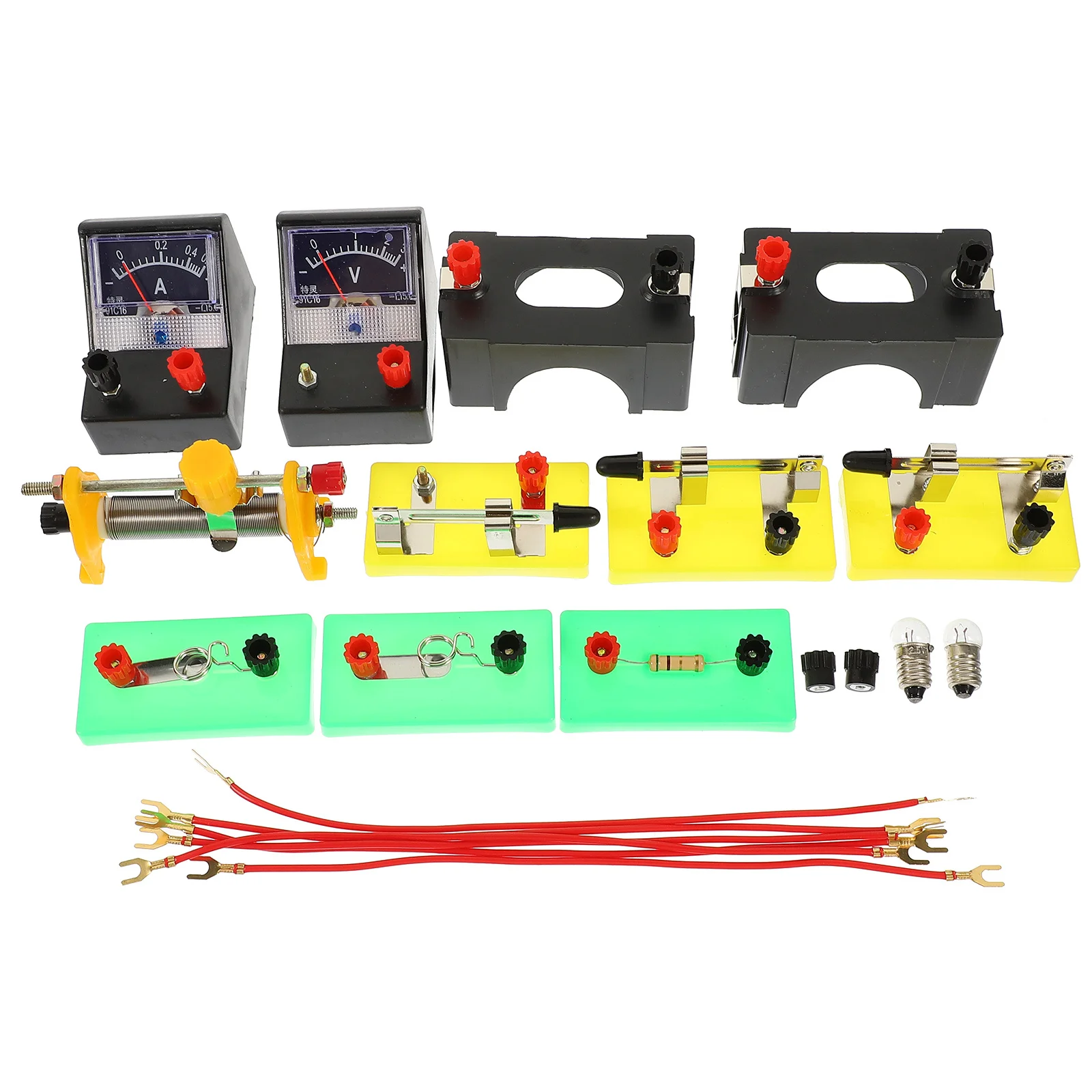 

Physics Experiment Kit with Electrical Learning Tools Science Equipment Set for High School Teaching Aids Electrics Experiments