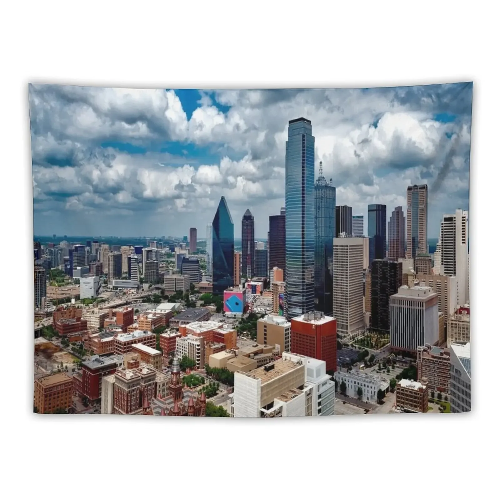 

Dallas - Texas Tapestry Aesthetic Home Decor Wall Decor Wallpaper Bedroom Tapestry