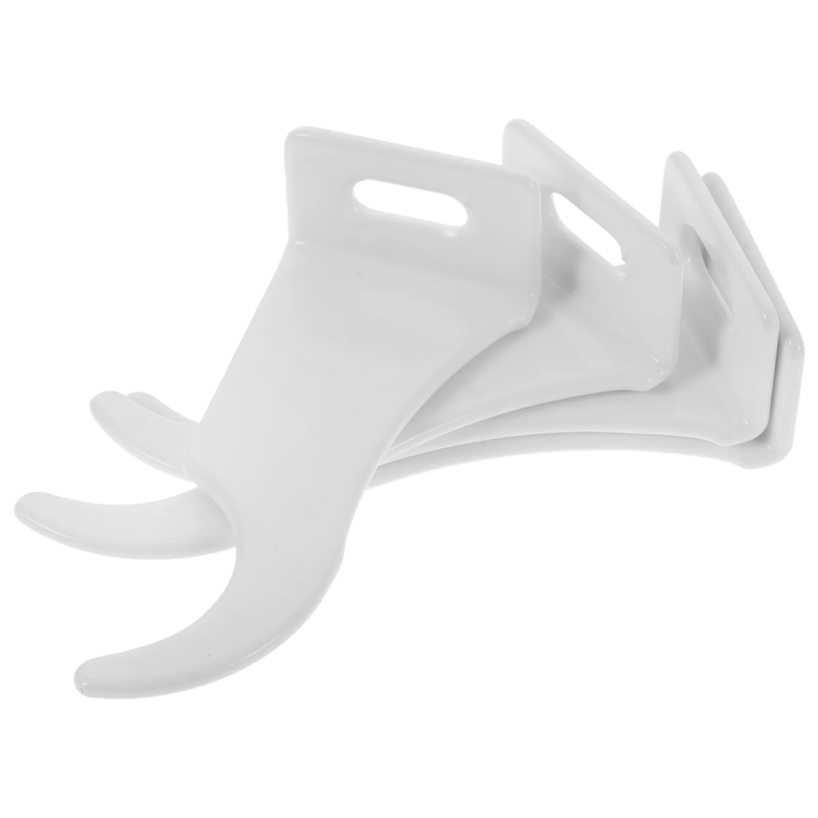 

4 Pcs Hooks Load-bearing Brackets Steel Radiator Mounting Hooks Dipped Easy Installation Universal Accessories