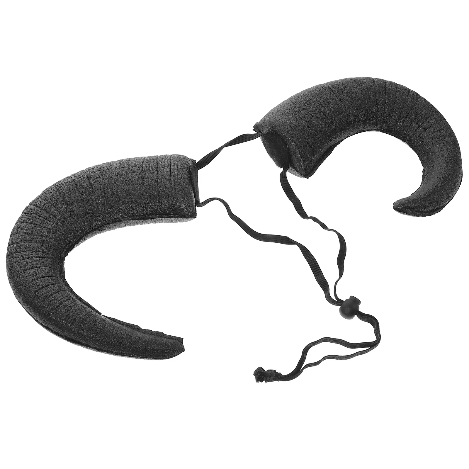 

Halloween Horns Headdress Black Adjustable Memory Cosplay Hairpins Masquerade Carnival Party Headband Lightweight