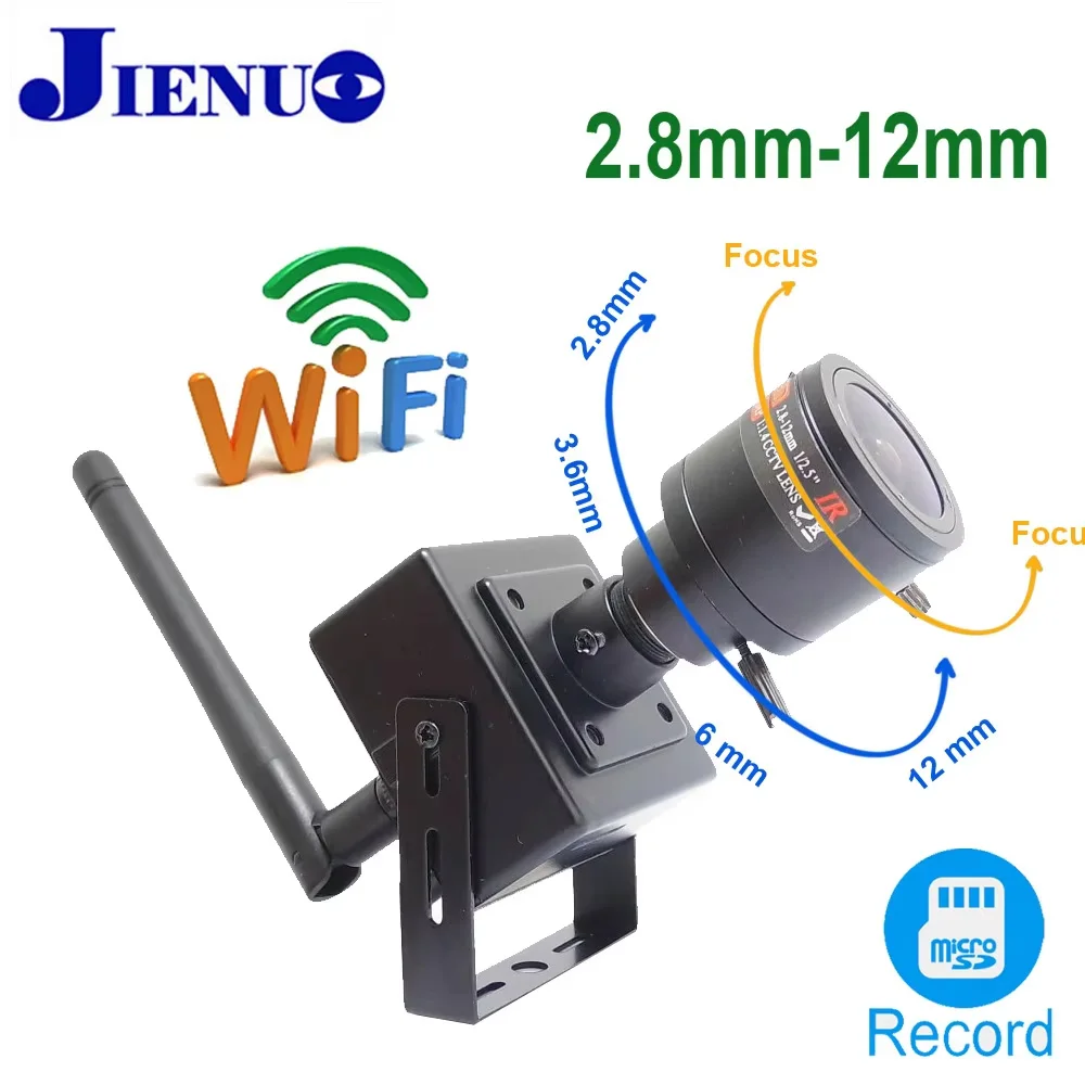 

Миниатюрная беспроводная IP-камера 1080P 5MP с зумом 2.8-12 мм, Wi-Fi, аудио, Full HD, для видеонаблюдения, домашняя камера безопасности, Onvif