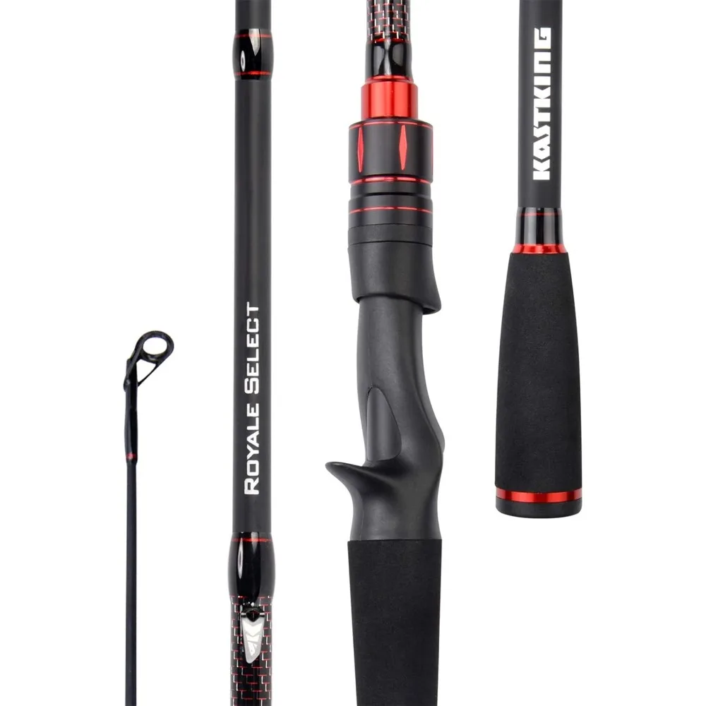 

Royale Select Fishing Rods, Casting Models Designed for Bass Fishing Techniques,1 & 2-pc Fishing Rods for Fresh