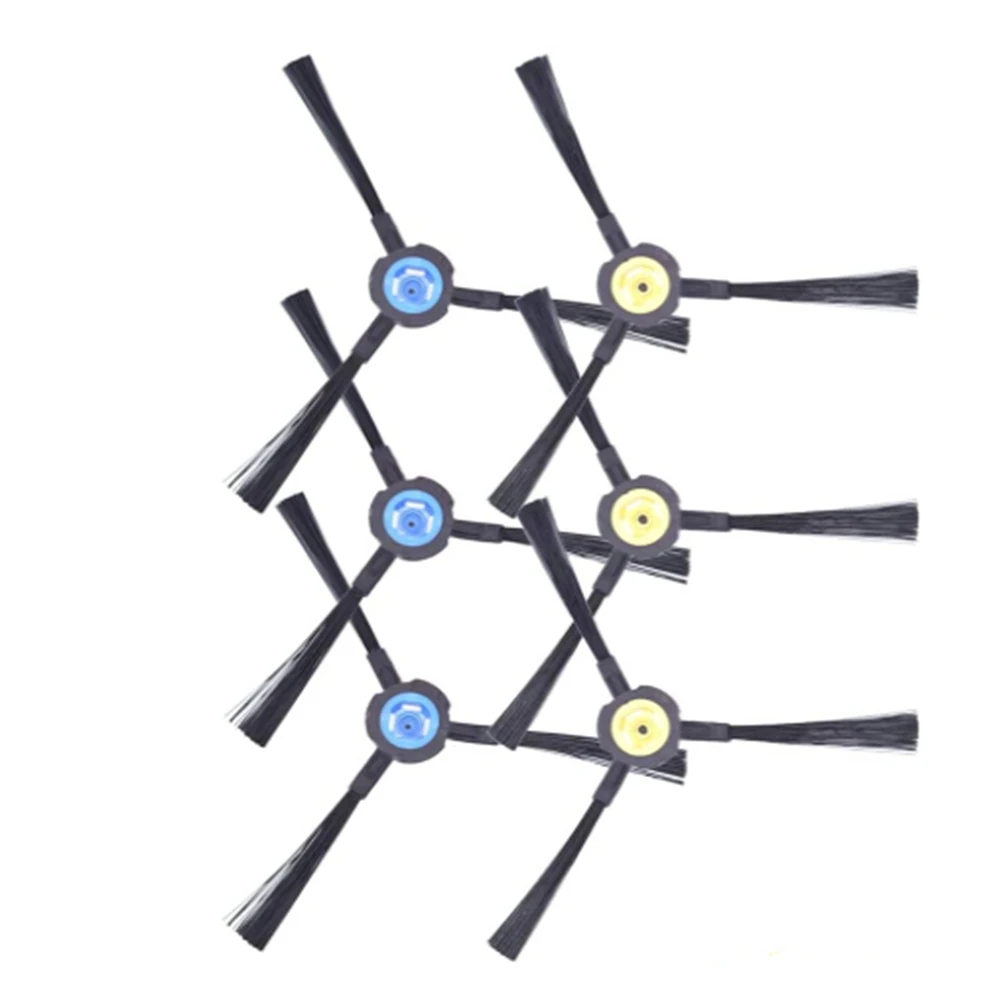 B25B Robot Vacuum Cleaner Side Brush, For ILIFE V8 V8S X750 A7 X800 X785 V80 Robotic Vacuum Cleaner Parts Accessories(6 PCS)