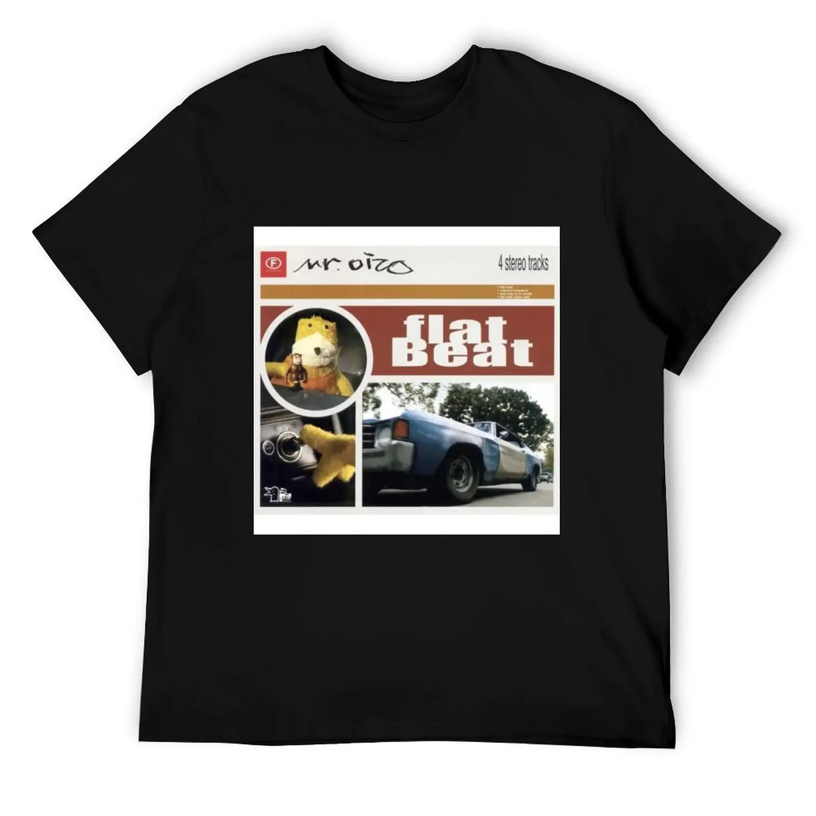 

Mr.Oizo Flat Beat Cover T-Shirt man t shirts graphic t shirts for man pack cotton man t shirt cotton T-Shirt