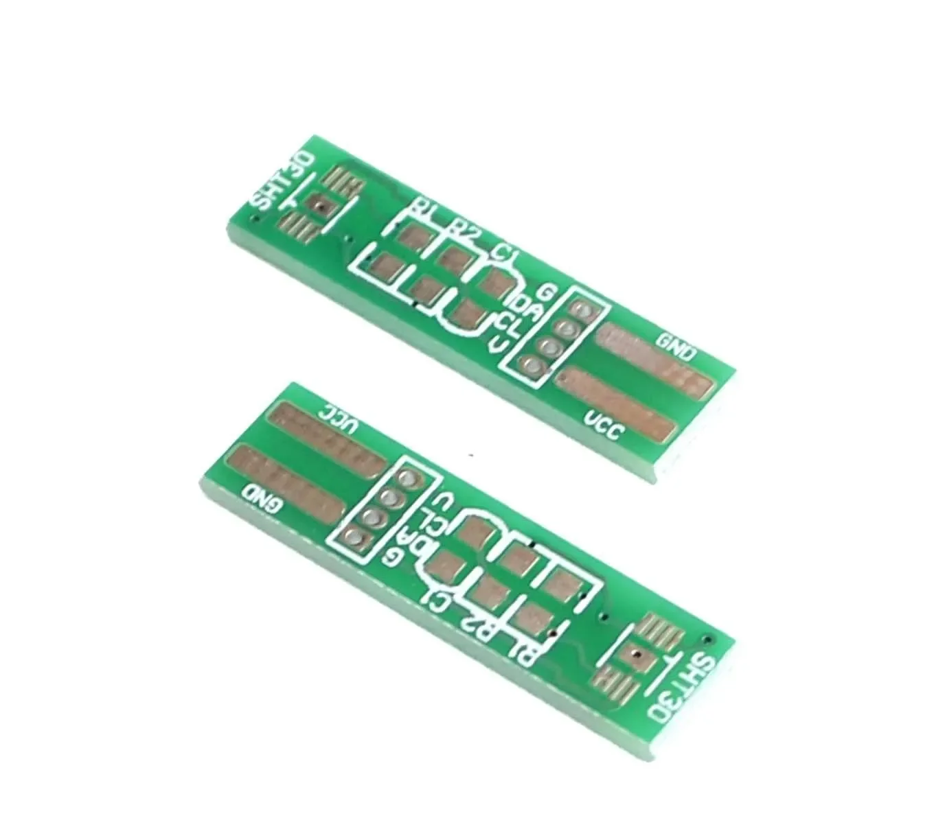 10pcs Temperature and humidity sensor SHT30 SHT31 SHT35 Circuit PCB Pinboard SHT20 SHT21 SHT25 Double-sided circuit switch board