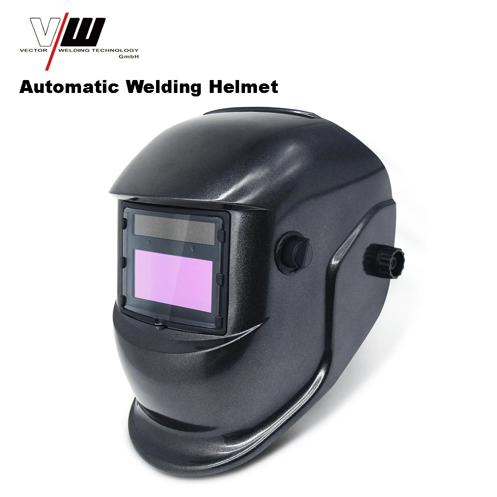 VECTOR WELDING Welding Helmet Adjustable Panoramic Viewing Automatic Dimming Welding Mask For MIG TIG High Temperature Resistant