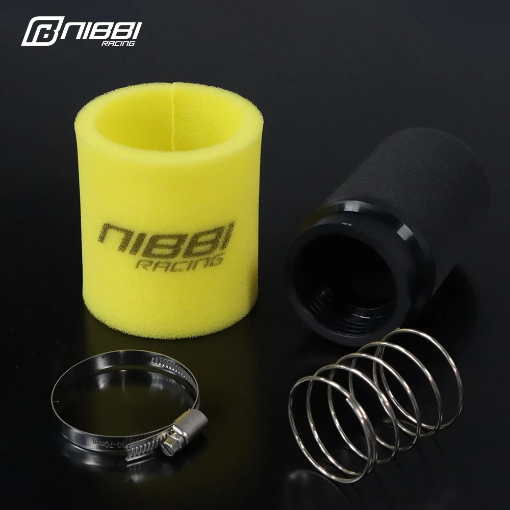 NIBBI Motorrad-Vergaser PWK 24/26/28mm Power Jets Carb Abnehmbarer Schwamm-Luftfilter-Kit für Yamaha Suzuki Pitbike 250cc Motor – Detail 7