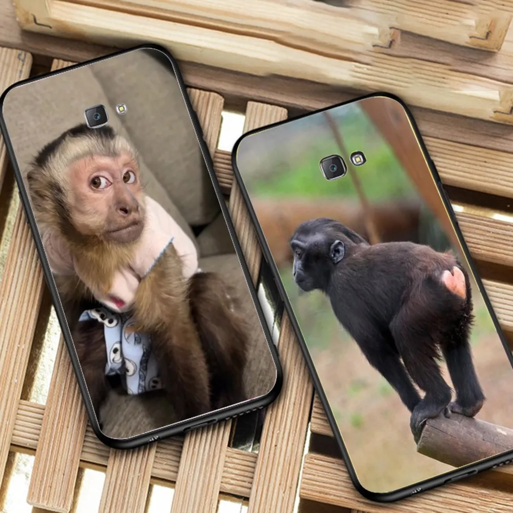 Monkey Sipping Caprisun Meme Phone Case For Samsung A 10 11 12 13 20 21 22 30 31 32 40 51 52 53 70 71 72 73 91 13 shell