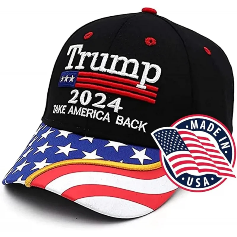 Trump 2024 Take America Back Camo Adjustable Cap Hats Presidential Election Campaign