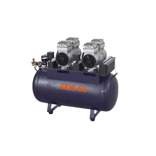 

8bar Air Compressor 65L Electric Low Noise And Oil Free Supply For 4pcs Unit