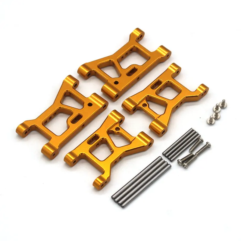 WLtoys 1/18 184016 RC accessori per l'aggiornamento del metallo dell'auto bracci inferiori anteriori e posteriori 1464