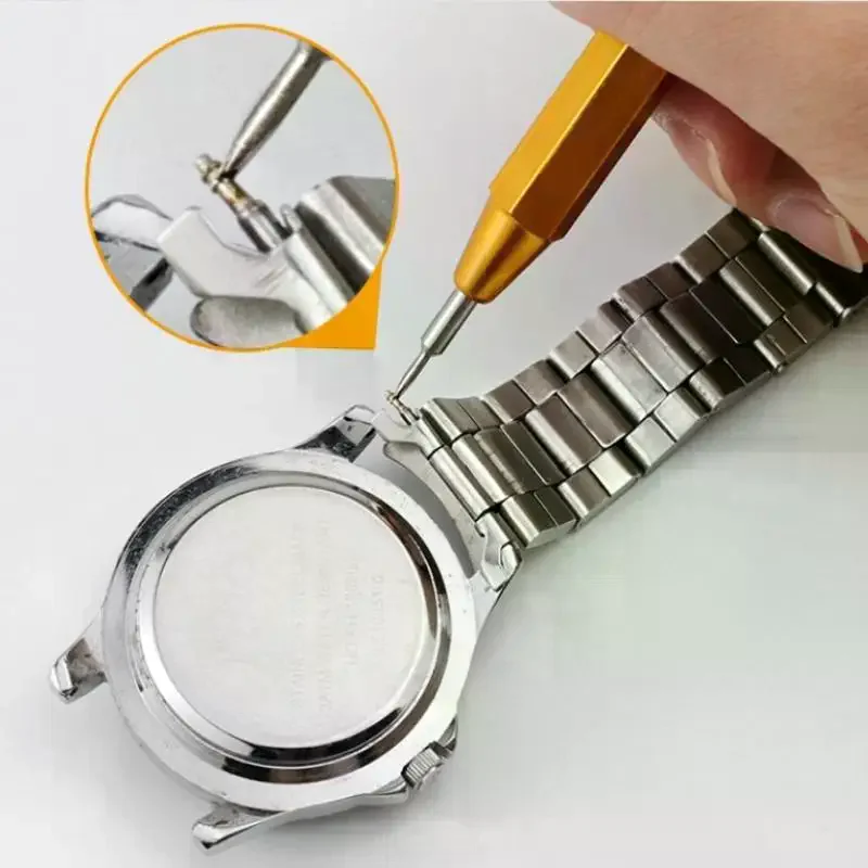 Spring Bar Watch Repair Tool: Aluminum Handle with Clear Scale & High Precision Tip for Professional Watch Band Replacement