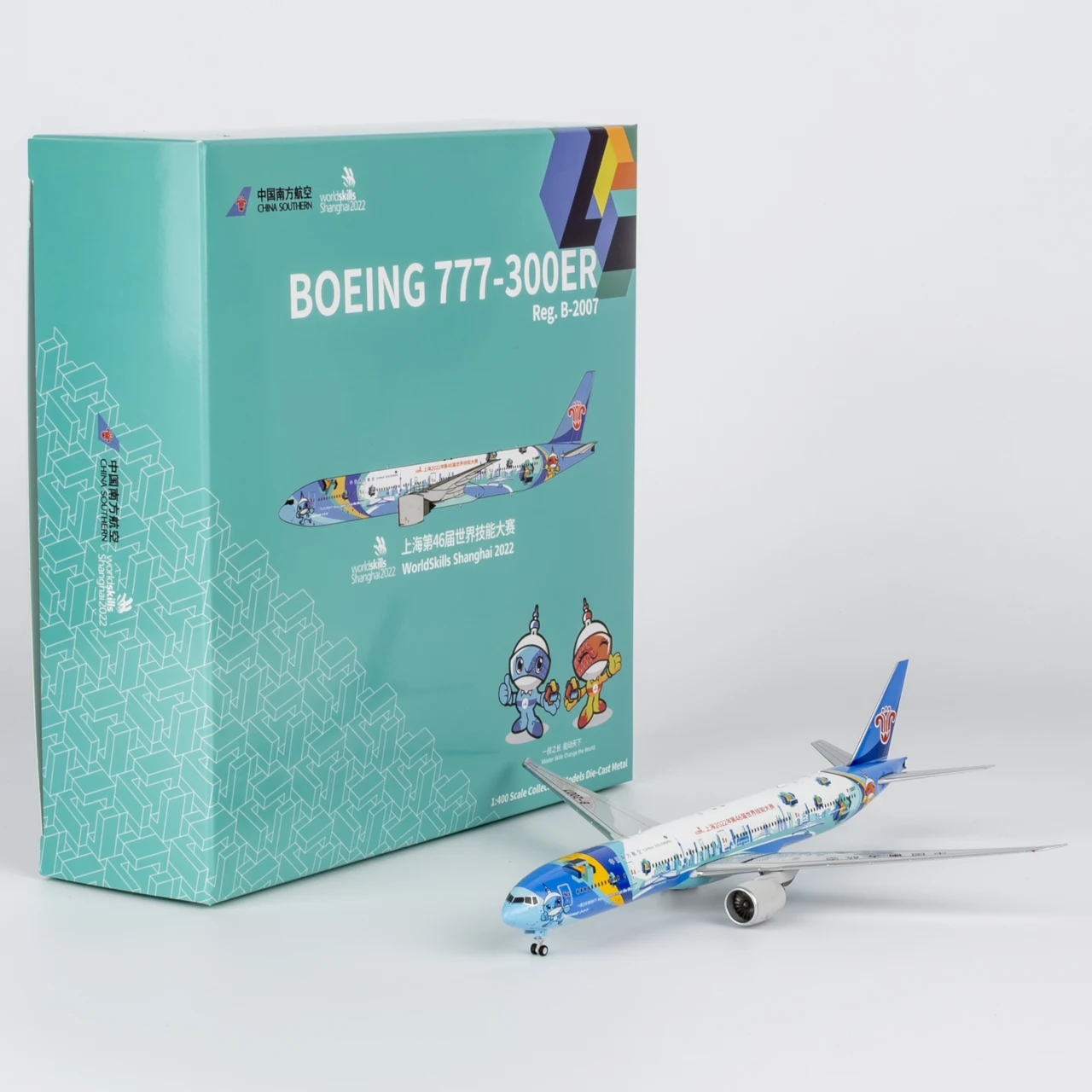 

73091 Alloy Collectible Plane Gift NG Models 1:400 China Southern Airlines Boeing B777-300ER Diecast Aircraft Jet Model B-2007