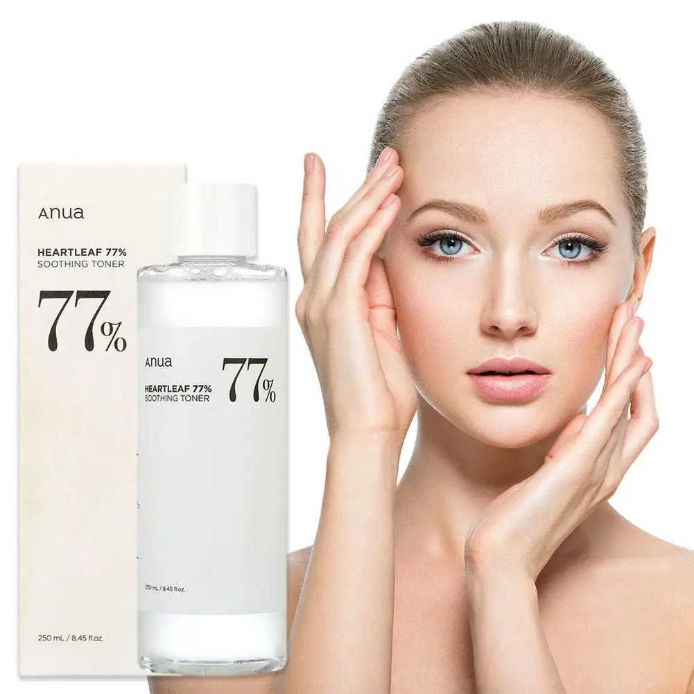 Anua Heartleaf 77 Soothing Toner pH 5.5 Trouble Care, Calming Skin, Refreshing, Hydrating, Purifying, Cruelty Free for skin Care