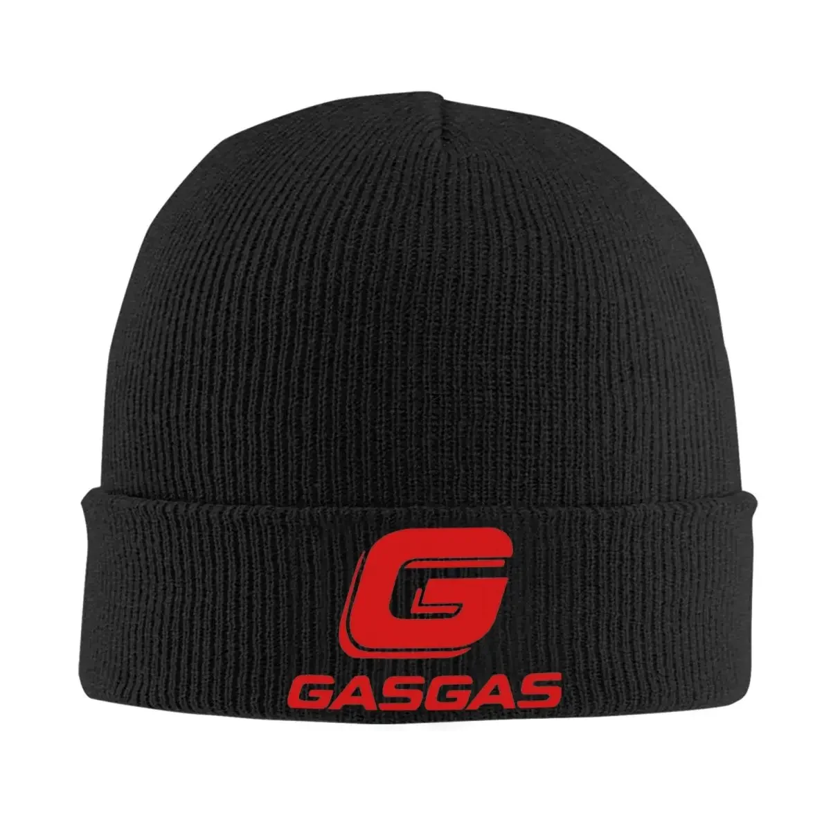 Motorcycle Logo Bonnet Hats GasGas Knitted Hat Female Male Vintage Warm Soft Beanie Hats Spring Kpop Custom Cap